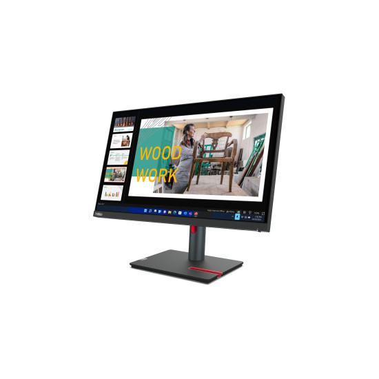 Lenovo ThinkVision P24q-30 LED display 60.5 cm (23.8") 2560 x 1440 pixels Quad HD Black Lenovo ThinkVision P24q-30 LED display 60.5 cm (23.8") 2560 x 1440 pixels Quad HD Black