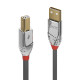 Lindy 5m USB 2.0 Type A to B Cable, Cromo Line Lindy 5m USB 2.0 Type A to B Cable, Cromo Line
