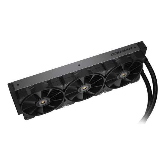 COUGAR Gaming POSEIDON-GT 360 Processor Liquid cooling kit 12 cm Black 1 pc(s) COUGAR Gaming POSEIDON-GT 360 Processor Liquid cooling kit 12 cm Black 1 pc(s)
