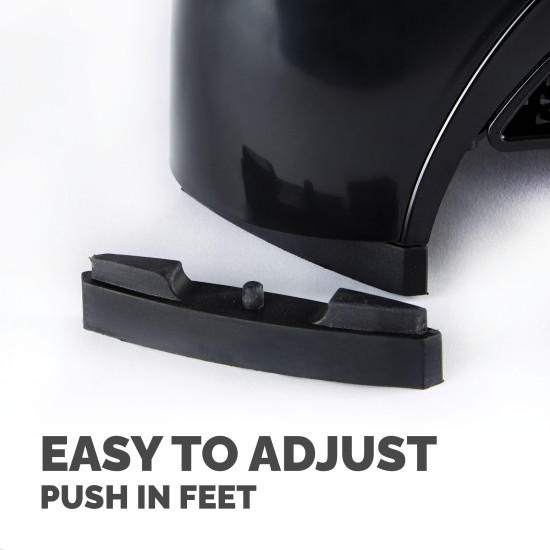 Fellowes Computer Monitor Stand with 3 Height Adjustments - Smart Suites Monitor Riser Plus with Storage Area - Ergonomic Adjustable Monitor Stand for Computers - Max Weight 10KG/Max Size 21" - Black Fellowes Computer Monitor Stand with 3 Height Adjustments - Smart Suites Monitor Riser Plus with Storage Area - Ergonomic Adjustable Monitor Stand for Computers - Max Weight 10KG/Max Size 21" - Black