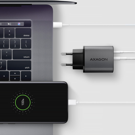 ACU-PQ67 PD3.0 & QC4+ 2xOUTPUTS wall charger 67W