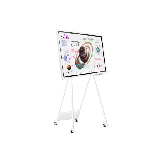 Samsung WM65B interactive whiteboard 165.1 cm (65") 3840 x 2160 pixels Touchscreen Grey, White