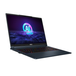 MSI Stealth 16 AI STUDIO A1VGG-228NL Intel Core Ultra 9 185H Laptop 40.6 cm (16") Quad HD+ 16 GB DDR5-SDRAM 1 TB SSD NVIDIA GeForce RTX 4070 Wi-Fi 7 (802.11be) Windows 11 Pro Blue