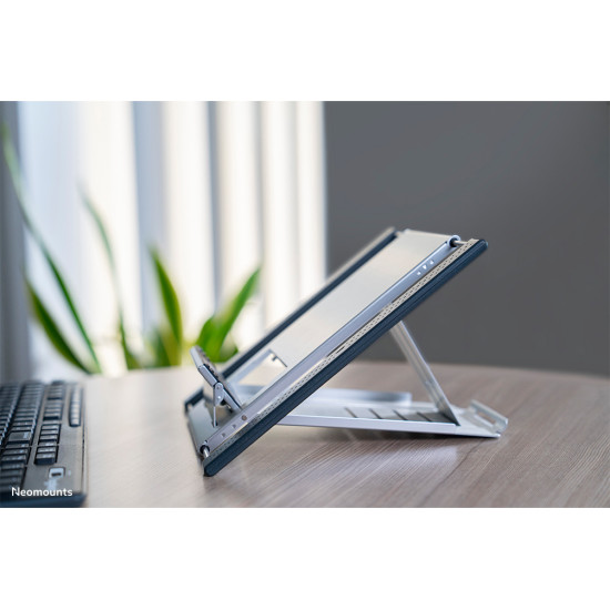 NEWSTAR NOTEBOOK DESK STAND (ERGONOMIC, CAN BE POSITIONED IN 6 STEPS) NEWSTAR NOTEBOOK DESK STAND (ERGONOMIC, CAN BE POSITIONED IN 6 STEPS)