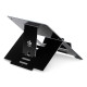 R-Go Tools Laptop stand R-Go Riser Flexible, adjustable folding laptop riser, ergonomic, Hylite aluminum, black