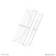 Neomounts AWL-250BL16 VESA extension kit Neomounts AWL-250BL16 VESA extension kit