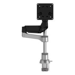 Monitor arm R-Go Caparo Single, fully adjustable with gas spring, 3-9 kg load capacity, 100% circular, black