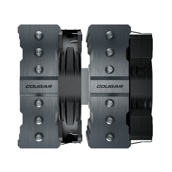 COUGAR Gaming CGR-FZA135 Processor Air cooler 12 cm Black 1 pc(s) COUGAR Gaming CGR-FZA135 Processor Air cooler 12 cm Black 1 pc(s)