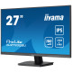 iiyama ProLite XU2793QSU-B6 computer monitor 68.6 cm (27") 2560 x 1440 pixels Wide Quad HD LED Black iiyama ProLite XU2793QSU-B6 computer monitor 68.6 cm (27") 2560 x 1440 pixels Wide Quad HD LED Black