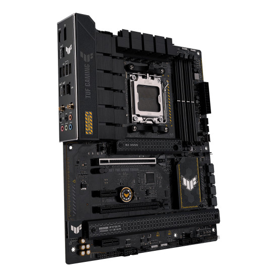 Mainboard|ASUS|AMD B650|SAM5|ATX|Memory DDR5|Memory slots 4|2xPCI-Express 4.0 1x|2xPCI-Express 4.0 16x|3xM.2|1xHDMI|1xDisplayPort|4xUSB 2.0|2xUSB 3.2|2xUSB-C|1xRJ45|5xAudio port|TUFGAMINGB650-PLUSWIFI Mainboard|ASUS|AMD B650|SAM5|ATX|Memory DDR5|Memory slots 4|2xPCI-Express 4.0 1x|2xPCI-Express 4.0 16x|3xM.2|1xHDMI|1xDisplayPort|4xUSB 2.0|2xUSB 3.2|2xUSB-C|1xRJ45|5xAudio port|TUFGAMINGB650-PLUSWIFI