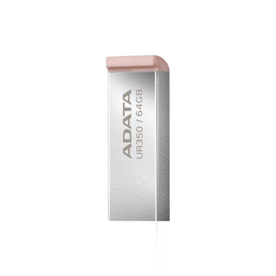MEMORY DRIVE FLASH USB3.2 64GB/BROWN UR350-64G-RSR/BG ADATA MEMORY DRIVE FLASH USB3.2 64GB/BROWN UR350-64G-RSR/BG ADATA