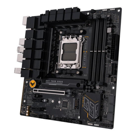 Mainboard|ASUS|AMD B650|SAM5|Micro-ATX|Memory DDR5|Memory slots 4|2xPCI-Express 4.0 1x|1xPCI-Express 4.0 16x|2xM.2|1xHDMI|2xDisplayPort|4xUSB 2.0|2xUSB 3.2|2xUSB-C|1xRJ45|3xAudio port|TUFGAMINGB650M-E Mainboard|ASUS|AMD B650|SAM5|Micro-ATX|Memory DDR5|Memory slots 4|2xPCI-Express 4.0 1x|1xPCI-Express 4.0 16x|2xM.2|1xHDMI|2xDisplayPort|4xUSB 2.0|2xUSB 3.2|2xUSB-C|1xRJ45|3xAudio port|TUFGAMINGB650M-E