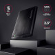 Axagon EE25-A6C storage drive enclosure HDD/SSD enclosure Black 2.5" Axagon EE25-A6C storage drive enclosure HDD/SSD enclosure Black 2.5"