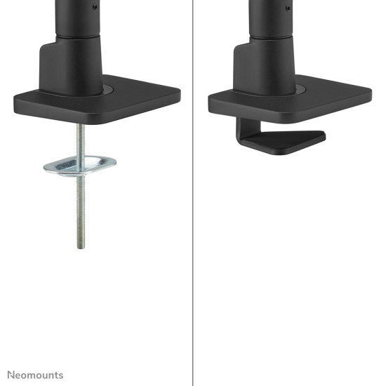 Neomounts DS70S-950BL1 Monitor arm 17-49" - gas spring - Topfix - 180°-stop Neomounts DS70S-950BL1 Monitor arm 17-49" - gas spring - Topfix - 180°-stop