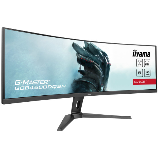 iiyama G-MASTER RED EAGLE CURVED computer monitor 114.3 cm (45") 5120 x 1440 pixels Dual QHD LED Black iiyama G-MASTER RED EAGLE CURVED computer monitor 114.3 cm (45") 5120 x 1440 pixels Dual QHD LED Black
