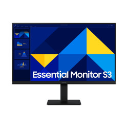 LCD Monitor|SAMSUNG|Essential Monitor S3|24"|Panel IPS|1920x1080|16:9|100Hz|5 ms|LS24D300GAUXEN