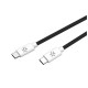 Celly USBCUSBCCOTT - USB-C to USB-C Cotton Braided Cable [POWER DELIVERY]