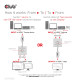 CLUB3D HDMI 2-in-1 Bi-directional Switch for 8K60Hz or 4K120Hz CLUB3D HDMI 2-in-1 Bi-directional Switch for 8K60Hz or 4K120Hz
