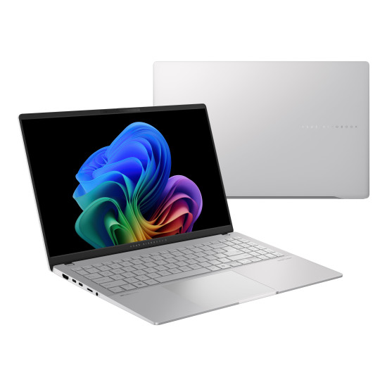 ASUS Vivobook S 15 OLED S5507QA-MA001W Qualcomm Snapdragon X1E-78-100 Laptop 39.6 cm (15.6") 3K 32 GB LPDDR5x-SDRAM 1 TB SSD Wi-Fi 7 (802.11be) Windows 11 Home Silver ASUS Vivobook S 15 OLED S5507QA-MA001W Qualcomm Snapdragon X1E-78-100 Laptop 39.6 cm (15.6") 3K 32 GB LPDDR5x-SDRAM 1 TB SSD Wi-Fi 7 (802.11be) Windows 11 Home Silver