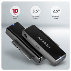 ADSA-FPX USB-C 10Gbps FAST PORT X adapter for 2.5"/3.5" SSD/HDD