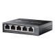 Omada 5-Port Gigabit Easy Managed Switch with 4-Port PoE+ Omada 5-Port Gigabit Easy Managed Switch with 4-Port PoE+