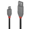 3m USB 2.0 Type A to Micro-B Cable, Anthra Line