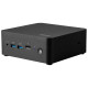 MSI Cubi NUC 1M-001EU Intel Core 7 150U 16 GB DDR5-SDRAM 1 TB SSD Windows 11 Pro Mini PC Black MSI Cubi NUC 1M-001EU Intel Core 7 150U 16 GB DDR5-SDRAM 1 TB SSD Windows 11 Pro Mini PC Black