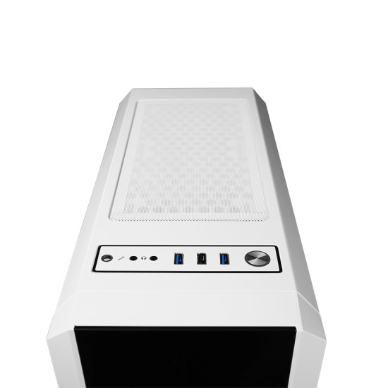 Case|CHIEFTEC|ATX/micro ATX/Mini-ITX|White|Midi Tower|PC|GL-03W-OP
