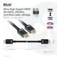 CLUB3D Ultra High Speed HDMI 4K120Hz, 8K60Hz Certified Cable 48Gbps M/M 2 m / 6.56 ft CLUB3D Ultra High Speed HDMI 4K120Hz, 8K60Hz Certified Cable 48Gbps M/M 2 m / 6.56 ft