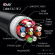 CLUB3D Ultra High Speed HDMI 4K120Hz, 8K60Hz Certified Cable 48Gbps M/M 2 m / 6.56 ft CLUB3D Ultra High Speed HDMI 4K120Hz, 8K60Hz Certified Cable 48Gbps M/M 2 m / 6.56 ft