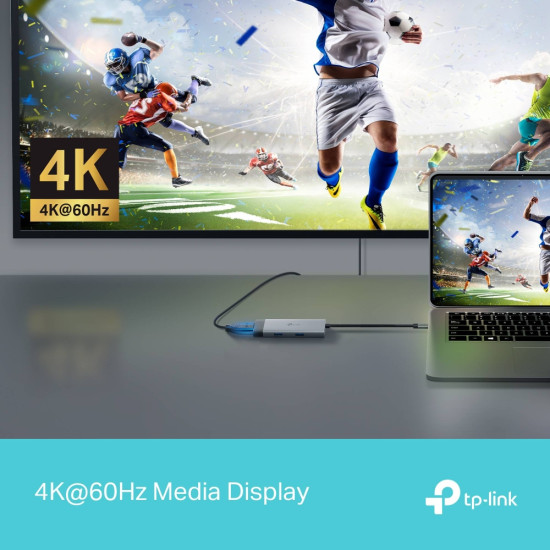 TP-Link UH5020C interface hub USB Type-C 5000 Mbit/s Grey TP-Link UH5020C interface hub USB Type-C 5000 Mbit/s Grey