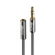 Lindy 1m 3.5mm Extension Audio Cable, Cromo Line Lindy 1m 3.5mm Extension Audio Cable, Cromo Line