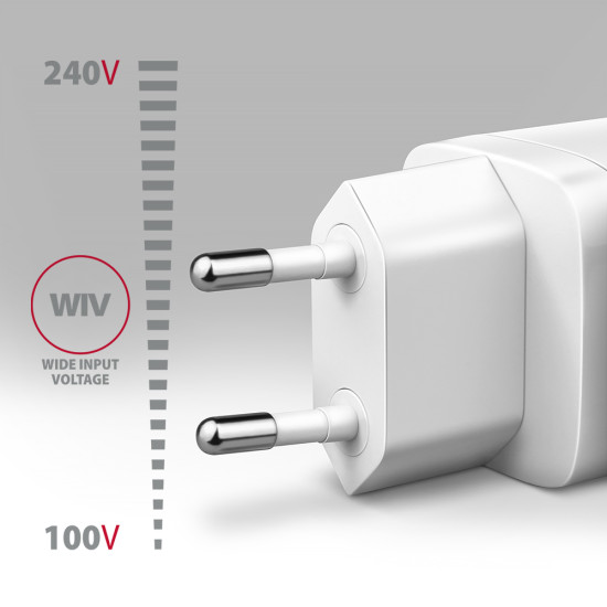 Axagon ACU-DPQ65W mobile device charger Mobile phone, Netbook, Laptop, Smartphone, Smartwatch, Tablet, Universal White AC Fast charging Indoor Axagon ACU-DPQ65W mobile device charger Mobile phone, Netbook, Laptop, Smartphone, Smartwatch, Tablet, Universal White AC Fast charging Indoor