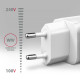 Axagon ACU-DPQ65W mobile device charger Mobile phone, Netbook, Laptop, Smartphone, Smartwatch, Tablet, Universal White AC Fast charging Indoor Axagon ACU-DPQ65W mobile device charger Mobile phone, Netbook, Laptop, Smartphone, Smartwatch, Tablet, Universal White AC Fast charging Indoor