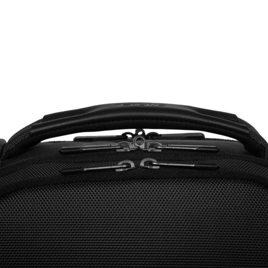 Targus HeritageLuxe backpack Travel backpack Black Polyester Targus HeritageLuxe backpack Travel backpack Black Polyester