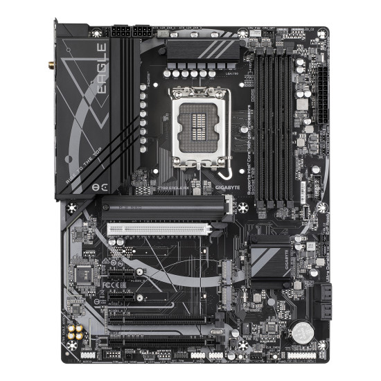 Mainboard|GIGABYTE|Intel Z790|LGA1700|ATX|Memory DDR5|Memory slots 4|2xPCI-Express 3.0 1x|1xPCI-Express 3.0 16x|1xPCI-Express 4.0 16x|1xPCI-Express 5.0 16x|3xM.2|1xHDMI|1xDisplayPort|2xUSB 2.0|5xUSB 3.2|1xUSB-C|1xPS/2|1xRJ45|3xAudio port|Z790EAGLEAX Mainboard|GIGABYTE|Intel Z790|LGA1700|ATX|Memory DDR5|Memory slots 4|2xPCI-Express 3.0 1x|1xPCI-Express 3.0 16x|1xPCI-Express 4.0 16x|1xPCI-Express 5.0 16x|3xM.2|1xHDMI|1xDisplayPort|2xUSB 2.0|5xUSB 3.2|1xUSB-C|1xPS/2|1xRJ45|3xAudio port|Z790EAGLEAX
