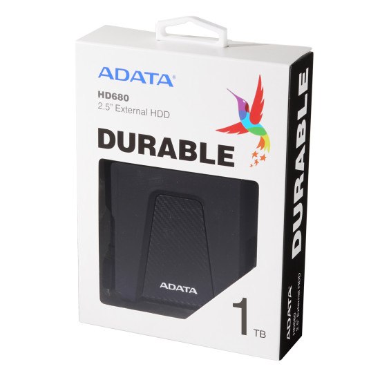 External HDD|ADATA|HD680|1TB|Colour Black|AHD680-1TU31-CBK External HDD|ADATA|HD680|1TB|Colour Black|AHD680-1TU31-CBK