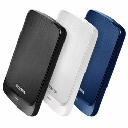 External HDD|ADATA|HV320|2TB|USB 3.1|Colour Black|AHV320-2TU31-CBK