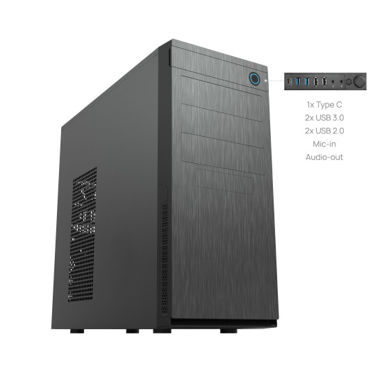 Case|CHIEFTEC|HC-10B-OP|MidiTower|Not included|ATX|MicroATX|MiniITX|Colour Black|HC-10B-OP Case|CHIEFTEC|HC-10B-OP|MidiTower|Not included|ATX|MicroATX|MiniITX|Colour Black|HC-10B-OP