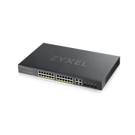 Zyxel GS1920-24HPV2 Managed Gigabit Ethernet (10/100/1000) Power over Ethernet (PoE) Black Zyxel GS1920-24HPV2 Managed Gigabit Ethernet (10/100/1000) Power over Ethernet (PoE) Black