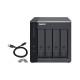 QNAP TR-004 storage drive enclosure HDD/SSD enclosure Black 2.5/3.5" QNAP TR-004 storage drive enclosure HDD/SSD enclosure Black 2.5/3.5"