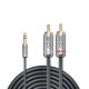 Lindy 10m 3.5mm to Phono Audio Cable, Cromo Line Lindy 10m 3.5mm to Phono Audio Cable, Cromo Line