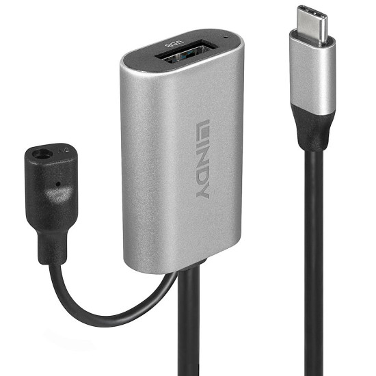 Lindy 5m USB 3.2 Gen 1 C/A Active Extension Lindy 5m USB 3.2 Gen 1 C/A Active Extension