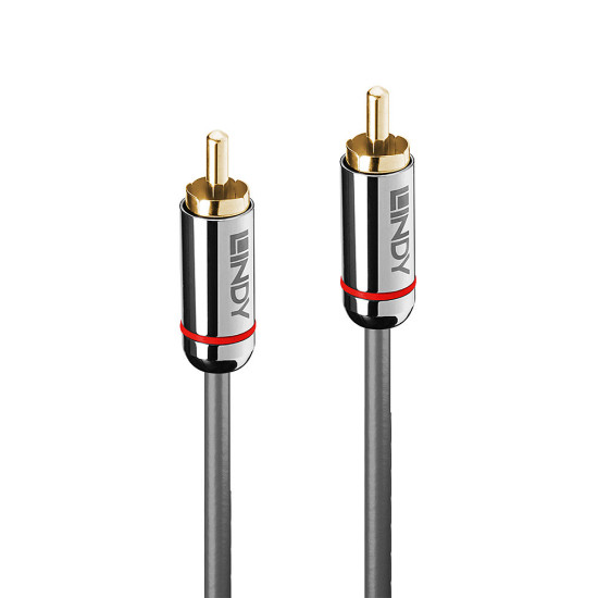 Lindy 0.5m Digital Phono Audio Cable, Cromo Line Lindy 0.5m Digital Phono Audio Cable, Cromo Line