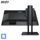 MSI Pro MP245PG 24 Inch Monitor, FHD (1920 x 1080), 100Hz, IPS, 1ms, 1x HDMI 1.4b, 1x DP 1.2a output, 1x D-Sub(VGA), Built-in Speakers, Anti-Glare, Anti-Flicker, Less Blue light, TÜV Certified, VESA, Kensington, 4-way adjustable stand, Black MSI Pro MP245PG 24 Inch Monitor, FHD (1920 x 1080), 100Hz, IPS, 1ms, 1x HDMI 1.4b, 1x DP 1.2a output, 1x D-Sub(VGA), Built-in Speakers, Anti-Glare, Anti-Flicker, Less Blue light, TÜV Certified, VESA, Kensington, 4-way adjustable stand, Black