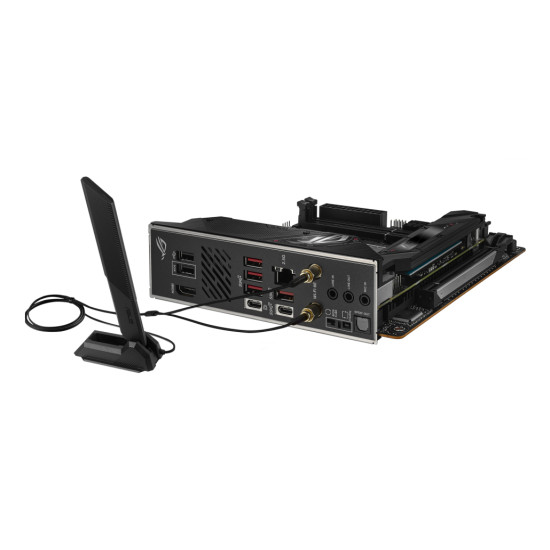 Mainboard|ASUS|AMD B650|SAM5|Mini-ITX|Memory DDR5|Memory slots 2|1xPCI-Express 5.0 16x|2xM.2|1xHDMI|2xAudio-In|1xAudio-Out|2xUSB 2.0|4xUSB 3.2|2xUSB-C|1xOptical S/PDIF|1xRJ45|2xRF-Out|STRIXB650E-IGAMINGWIFI Mainboard|ASUS|AMD B650|SAM5|Mini-ITX|Memory DDR5|Memory slots 2|1xPCI-Express 5.0 16x|2xM.2|1xHDMI|2xAudio-In|1xAudio-Out|2xUSB 2.0|4xUSB 3.2|2xUSB-C|1xOptical S/PDIF|1xRJ45|2xRF-Out|STRIXB650E-IGAMINGWIFI