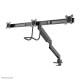 Neomounts NM-D775DX3BLACK Monitor arm 17-27" - gas spring - Topfix - 180°-stop
