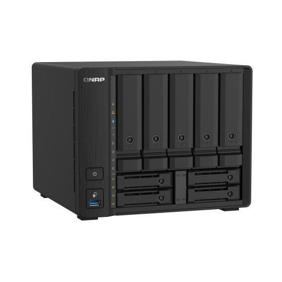 QNAP TS-932PX NAS Tower Annapurna Labs Alpine AL-324 4 GB DDR4 0 TB QNAP Turbo System Black QNAP TS-932PX NAS Tower Annapurna Labs Alpine AL-324 4 GB DDR4 0 TB QNAP Turbo System Black