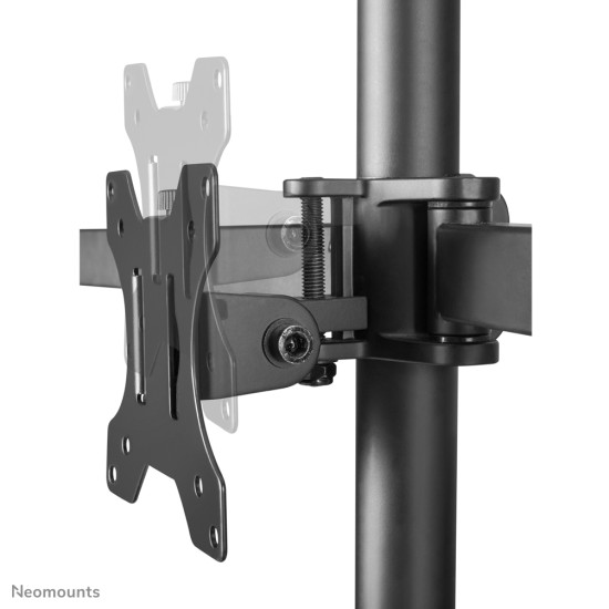 NEWSTAR FLAT SCREEN DESK MOUNT (CLAMP/GROMMET) 10-27" BLACK