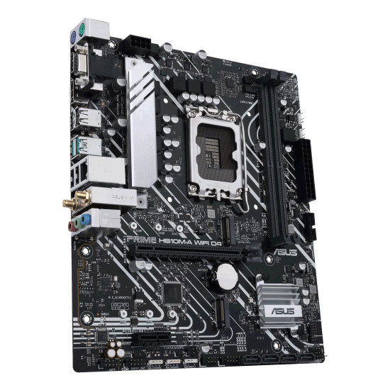 Mainboard|ASUS|Intel H610|LGA1700|Micro-ATX|Memory DDR4|Memory slots 2|1xPCI-Express 3.0 1x|1xPCI-Express 4.0 16x|2xM.2|1x15pin D-sub|1xHDMI|1xDisplayPort|2xAudio-In|1xAudio-Out|4xUSB 2.0|2xUSB 3.2|2xPS/2|1xRJ45|2xRF-Out|H610M-AWIFID4 Mainboard|ASUS|Intel H610|LGA1700|Micro-ATX|Memory DDR4|Memory slots 2|1xPCI-Express 3.0 1x|1xPCI-Express 4.0 16x|2xM.2|1x15pin D-sub|1xHDMI|1xDisplayPort|2xAudio-In|1xAudio-Out|4xUSB 2.0|2xUSB 3.2|2xPS/2|1xRJ45|2xRF-Out|H610M-AWIFID4
